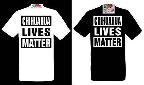 Shirt cane chihuahua vive - t-shirt,