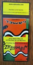 CAMEL 30: ZABUMBA BRAZILIAN RESTAURANT & CLUB (LOS ANGELES, CALIFORNIA) 2000 -F3