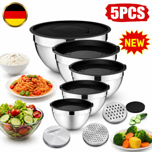 Set sbattitore acciaio inox - set,