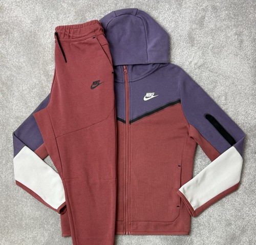 Tuta nike tech fleece rosso - fleece,