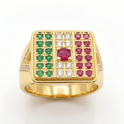 Anello lusso bandiera - anello,