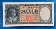 Rep. Ita. Banconota Da 1000