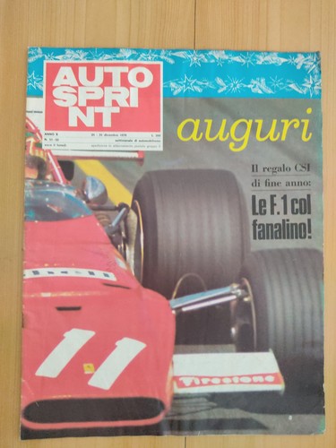 Autosprint 52 del 1970 - n.,