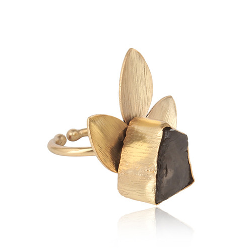 Anello moda placcato oro