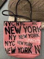 Borsa Macy's rosa New York New