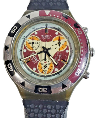 Vintage swatch scuba aqua - vintage,