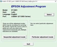 EPSON RESET ADJUSTMENT ET2700 ET2710 ET2711 ET2712 ET2713 ET2714 ET2715 ET......