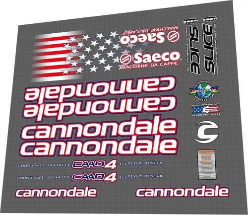 Decalcomanie cannondale caad4 - decalcomanie,