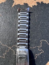 Eterna Matic Rare Bracelet Gay Freres Year 02/66 End Link KV  18 MM Vintage