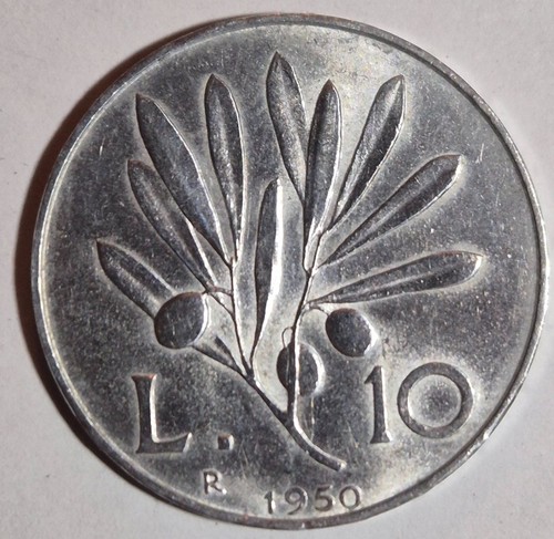 Italia lire ulivo 1950 - italia,, "ulivo"