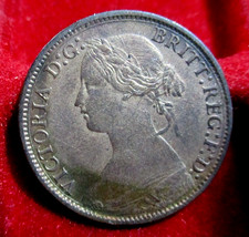 Inghilterra - Regina Victoria Farthing 1866 rame