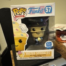 Funko Pop Mister Sprinkles Cioccolato FunkoShop Esclusivo #57 VEDI FOTO PER DMG