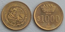 Messico 1000 pesos 1991 - pesos,