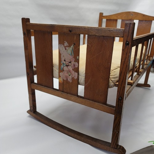 Whitney bambola culla legno