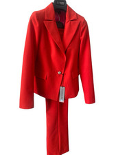 Tailleur Donna Pantaloni A Zampa  E Giacca Linea Slim