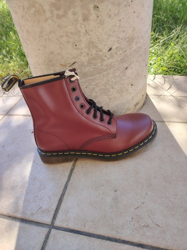 Martens smooth cherry - cherry, red