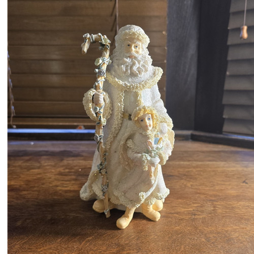 Statuina babbo natale musicale - babbo,