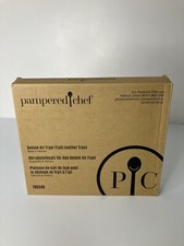 Pampered Chef Deluxe Air Fryer Fruit Leather Trays 100349 Set/3~ NEW in Box