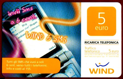 Scheda ricarica wind - ricarica,