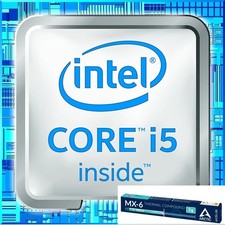 Intel Core i5-9600K con pasta