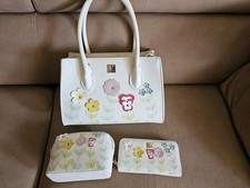 Thun Borsa con fiori + portafogli + portatutto