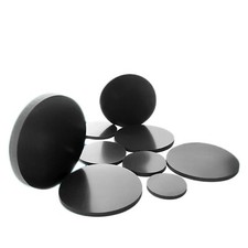 EPDM Gomma Solidi Dischi Nero