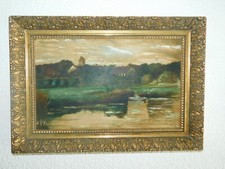 Dipinto " Città Con Chiesa E