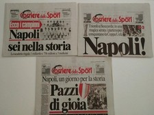 Giornali NAPOLI scudetto E