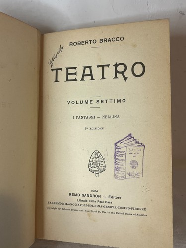 Roberto bracco teatro - bracco-teatro, vol