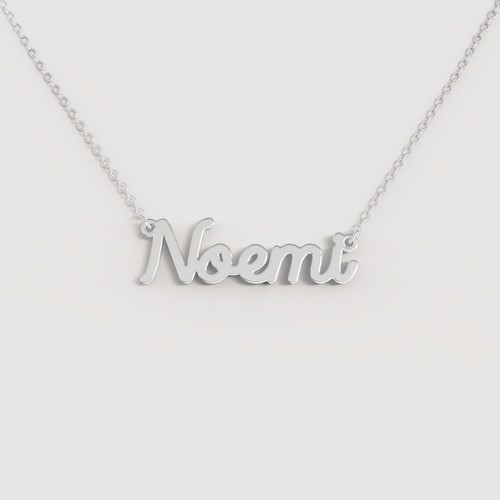 Collana nome donna - collana, acciaio