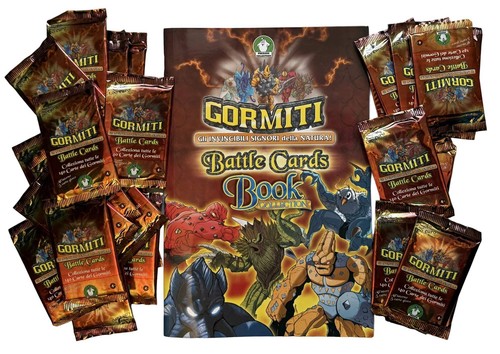 Gormiti battle cards - cards, book