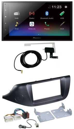 Pioneer dab mp3 bluetooth 2din - pioneer,