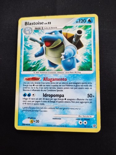 Pokemon blastoise 132 holo - blastoise, 2/132