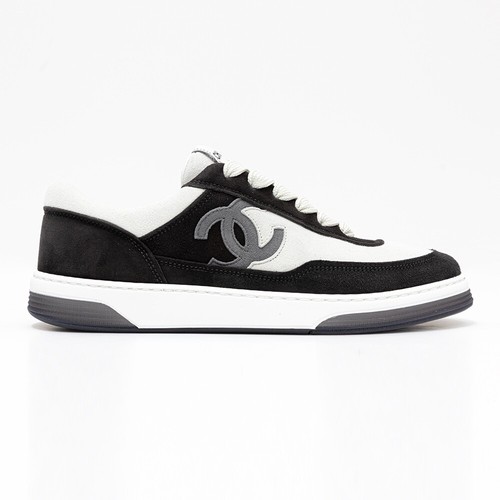 Chanel rev black grey suede - rev,