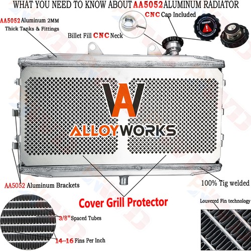 Aluminium radiateur cover - radiateur, +