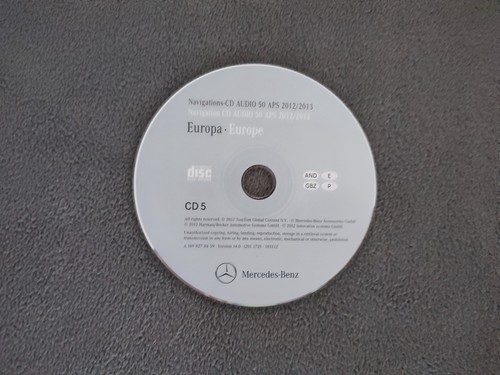 Navigazione mercedes audio - cd,