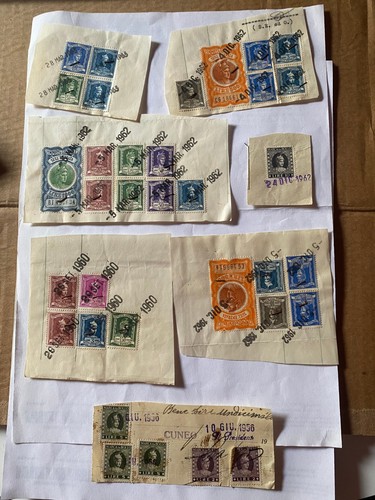 Lotto 554 francobolli usati - francobolli,