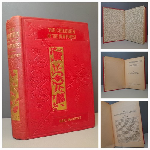 Antique book the children - book,