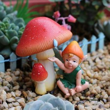 2x Statua di di funghi