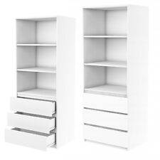 Armadio guardaroba multiuso Regtl 3 cassetti portaoggetti armadio alto