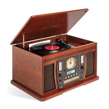 Victrola Aviator Signature Giradischi 8 in 1 - Mogano