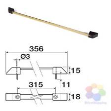 Portacravatte Porta Cravatte Per Anta Da Armadio Cm 35 Alluminio Marrone