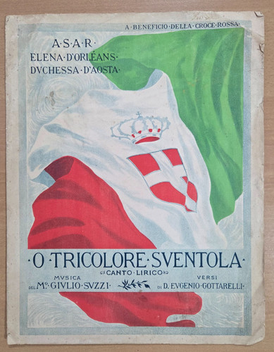 Croce rossa spartito - spartito, lirica