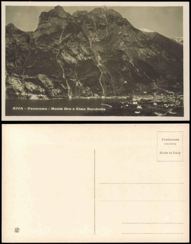 Riva del garda panorama monte - riva,