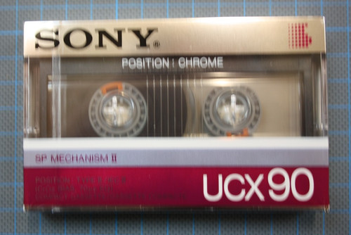 Cassette audio tape - tape, sony