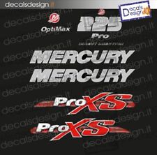 Adesivi motore marino fuoribordo mercury 225 PRO XS vari colori barca stickers 