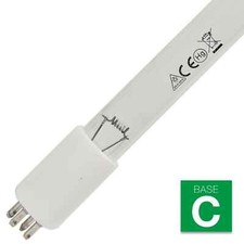 Lampada di ricambio UVC Wagner VERDE faretto subacqueo amalgama base C, lampada bruciatore