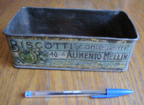 Scatola latta biscotti - scatola,