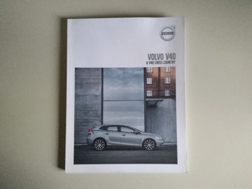 Depliant brochure volvo v40 - brochure,
