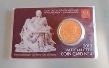 50 Centesimi 2013 Vaticano Papa Benedetto XVI, coincard n.°4